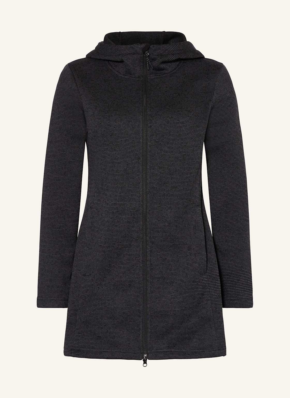 Me°Ru' Strick-Fleecejacke Bergen schwarz Me°Ru' Strick-Fleecejacke Bergen schwarz von me°ru'