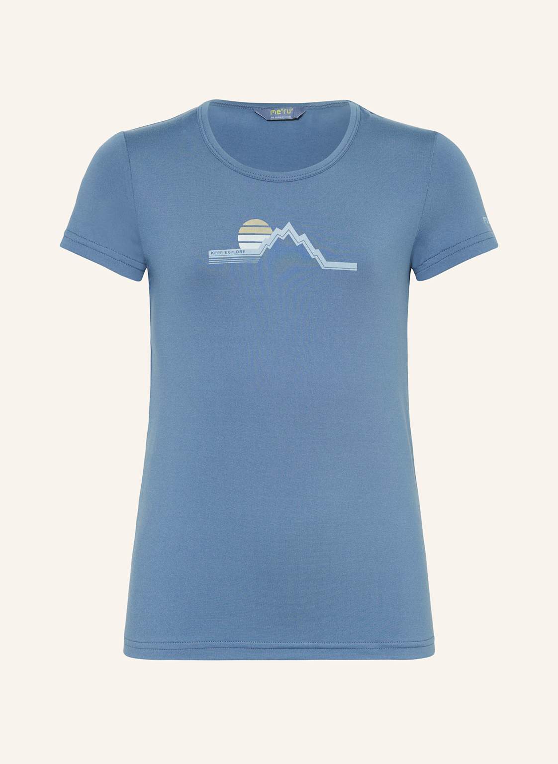 Me°Ru' T-Shirt Los Andes blau Me°Ru' T-Shirt Los Andes blau von me°ru'