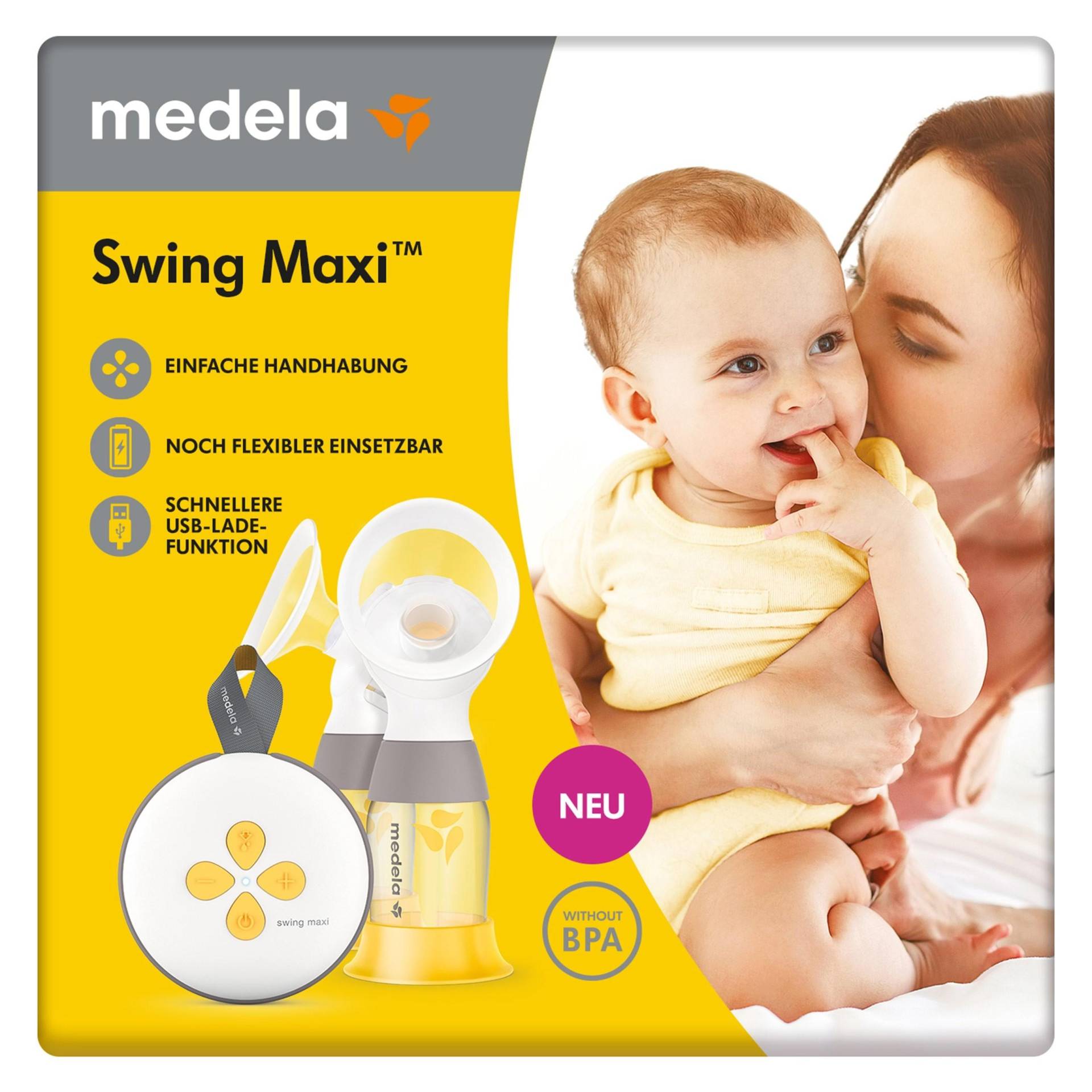 Medela Elektronische Doppel-milchpumpe Swing Maxi (1 Stk) Unisex  ONE SIZE von medela