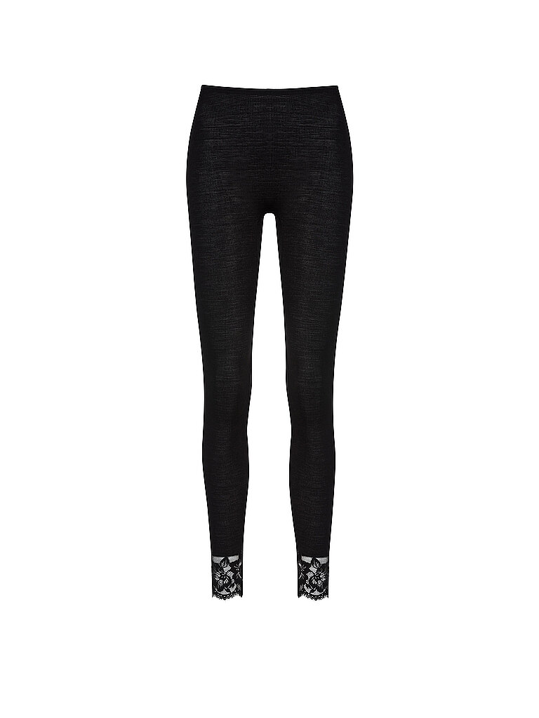 MEY Loungewear Leggings LOVE schwarz | L/XL von mey