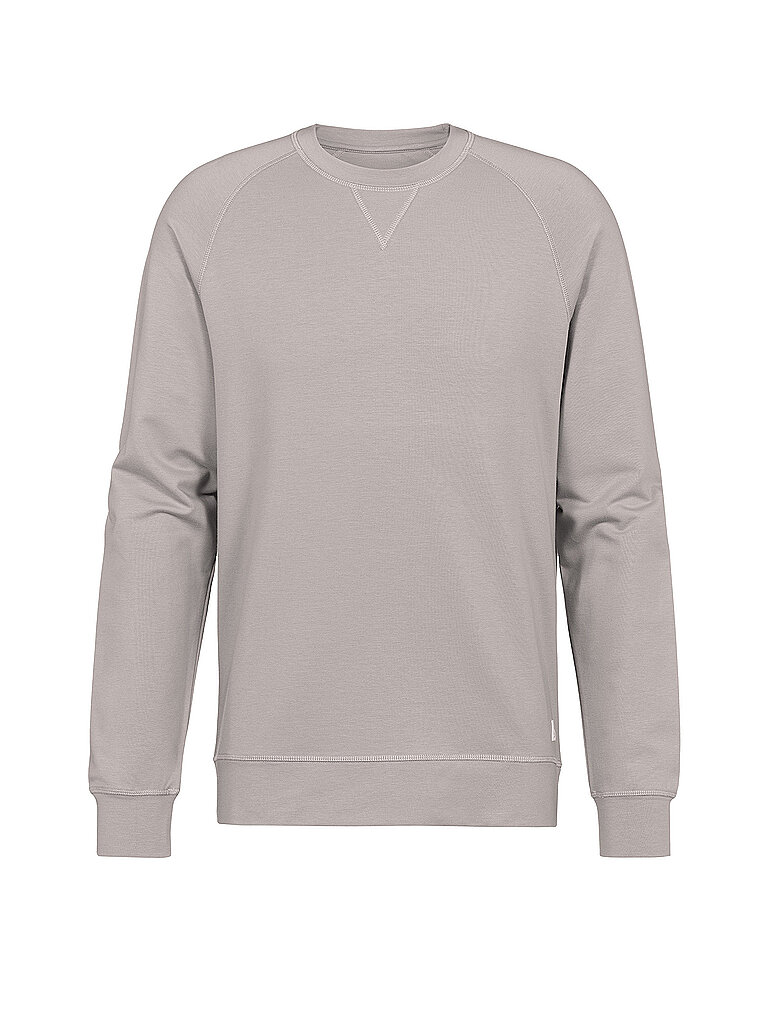 MEY Loungewear Sweatshirt FELPA STRETCH fumare beige | XXL von mey