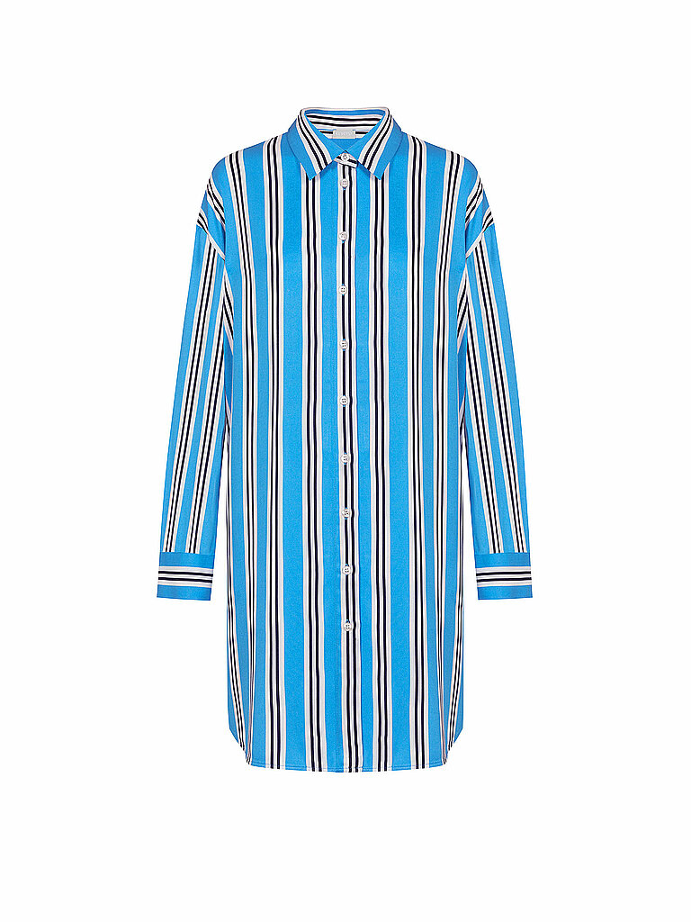 MEY Nachthemd - Sleepshirt CALMING STRIPES hellblau | L von mey