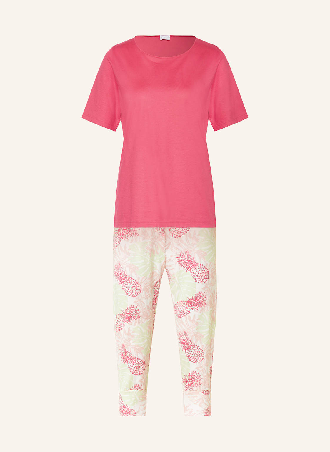 Mey 3/4-Schlafanzug Serie Pink Pineapple pink Mey 3/4-Schlafanzug Serie Pink Pineapple pink von mey
