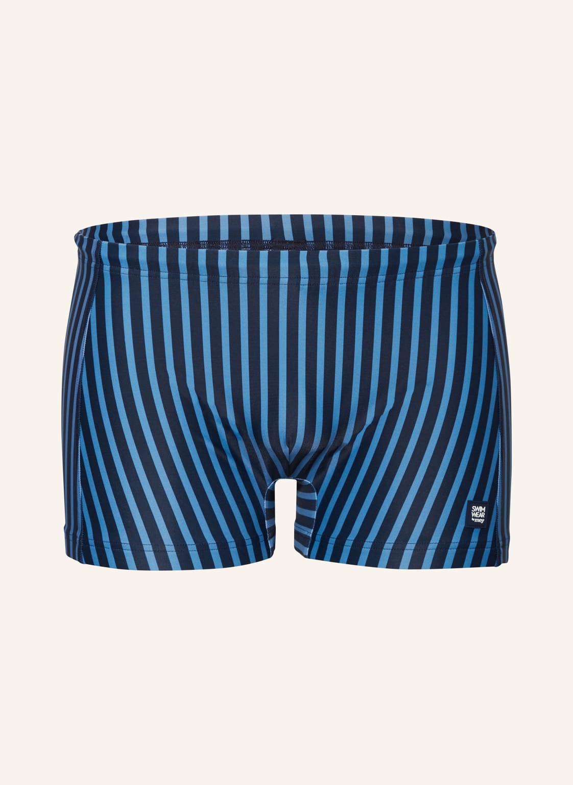 Mey Badehose Serie Broader Stripe blau von mey