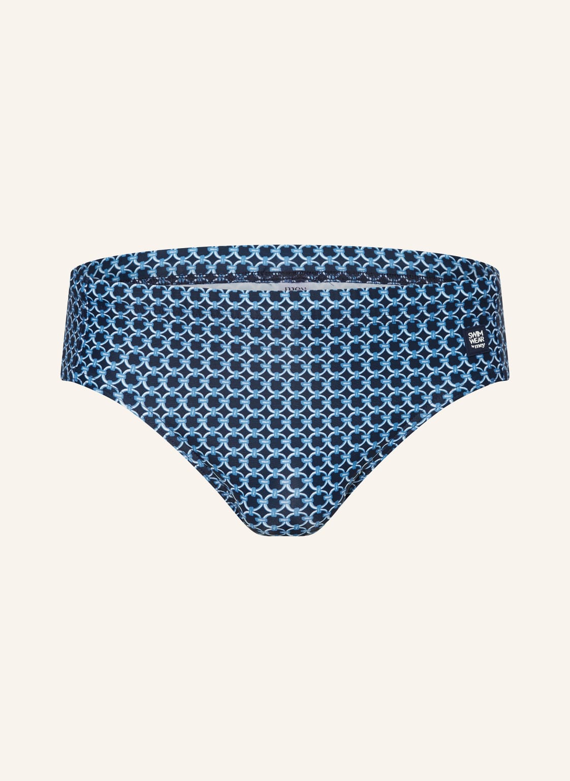 Mey Badeslip Serie Farum blau von mey