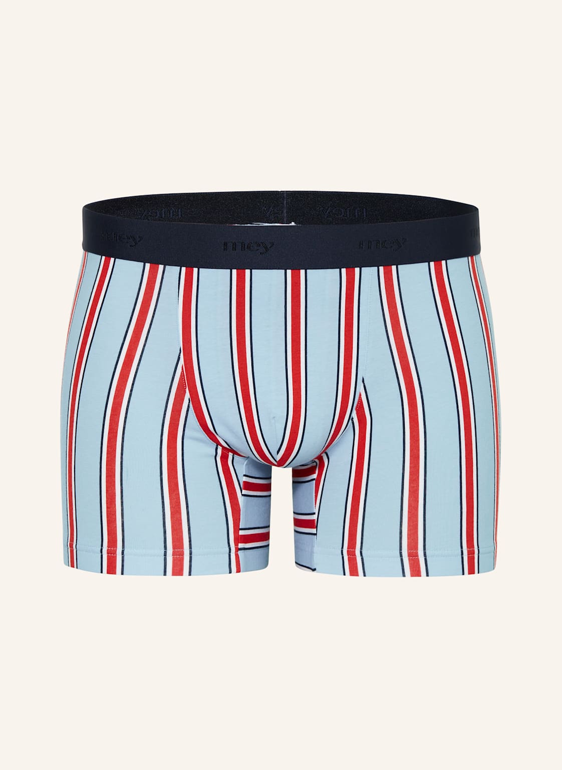 Mey Boxershorts Serie Bold Lines gruen von mey