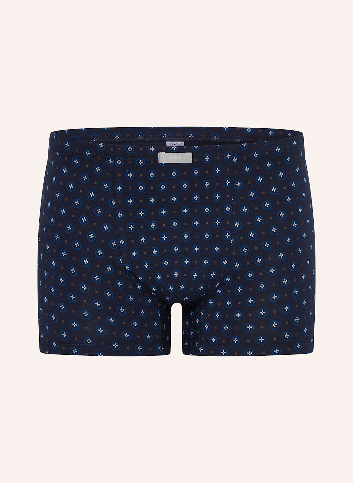 Mey Boxershorts Serie Brilliant Geo blau Mey Boxershorts Serie Brilliant Geo blau von mey