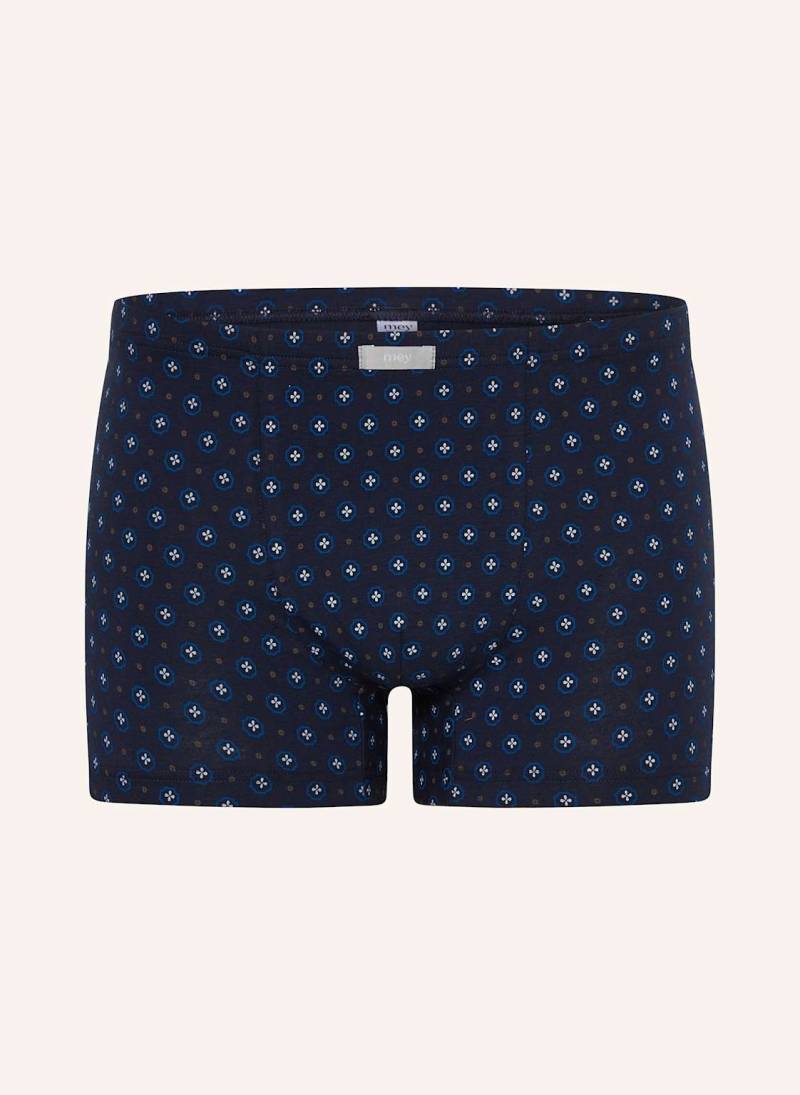 Mey Boxershorts Serie Brilliant Geo blau von mey