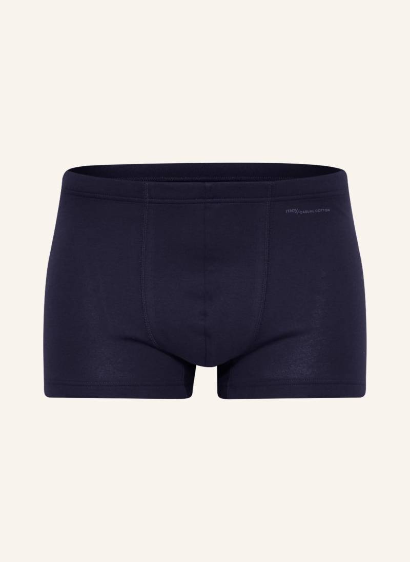 Mey Boxershorts Serie Casual Cotton blau von mey