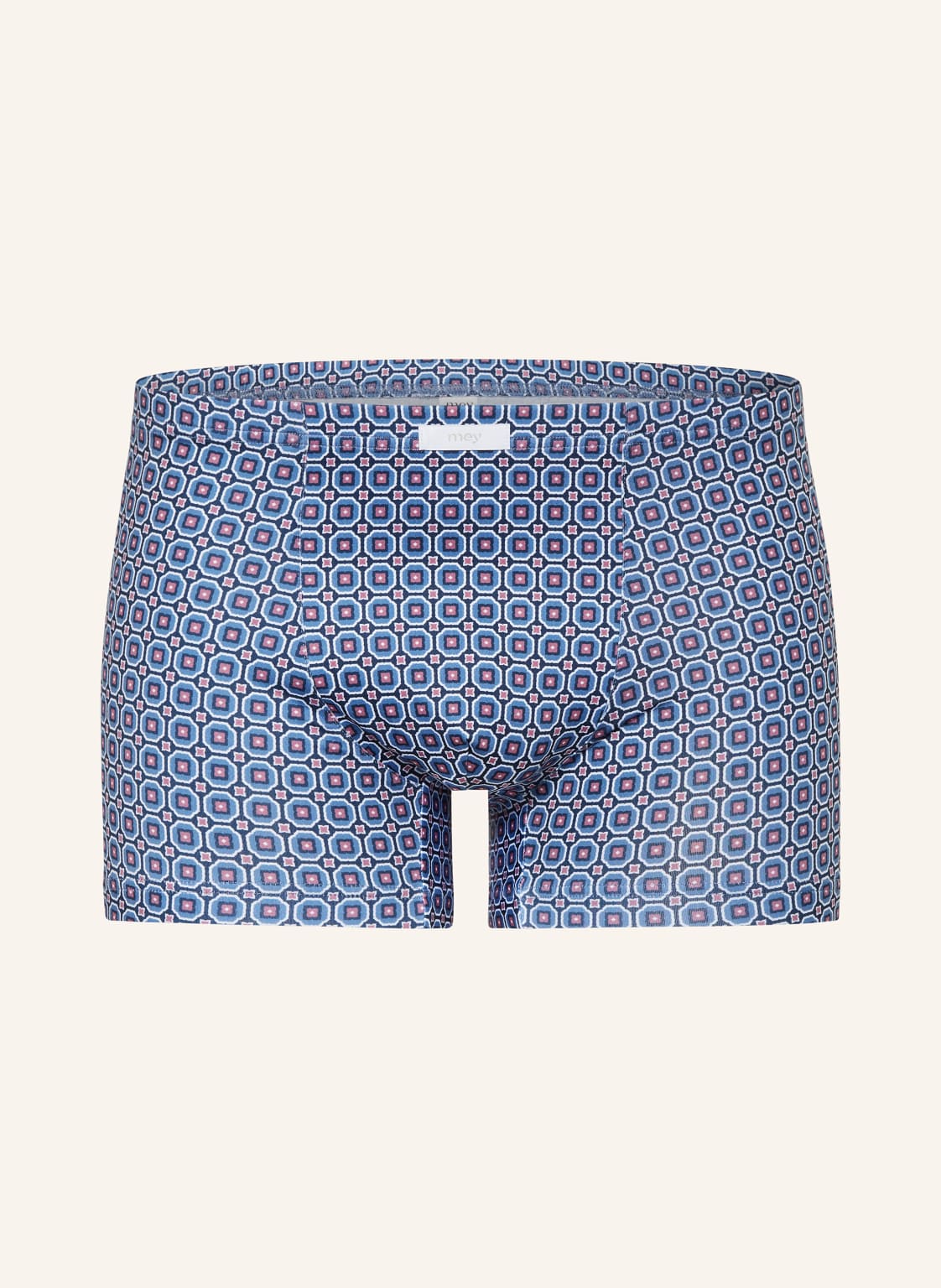 Mey Boxershorts Serie Classic Tile blau von mey