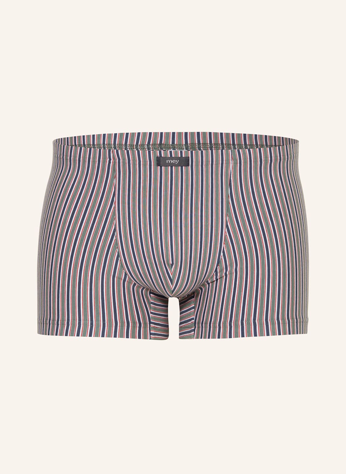 Mey Boxershorts Serie Green Stripes gruen von mey