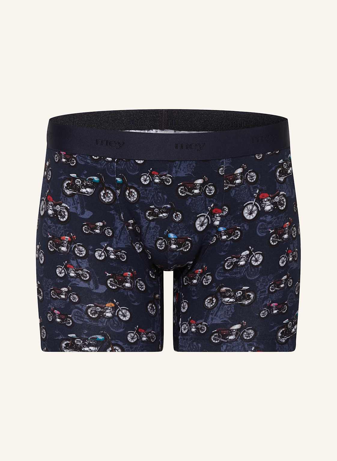 Mey Boxershorts Serie Motorcycle blau von mey