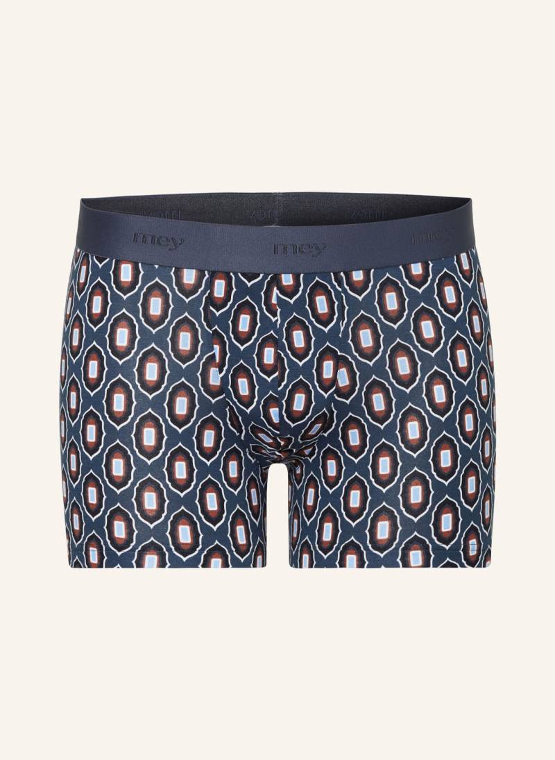 Mey Boxershorts Serie Noble Graphics grau von mey