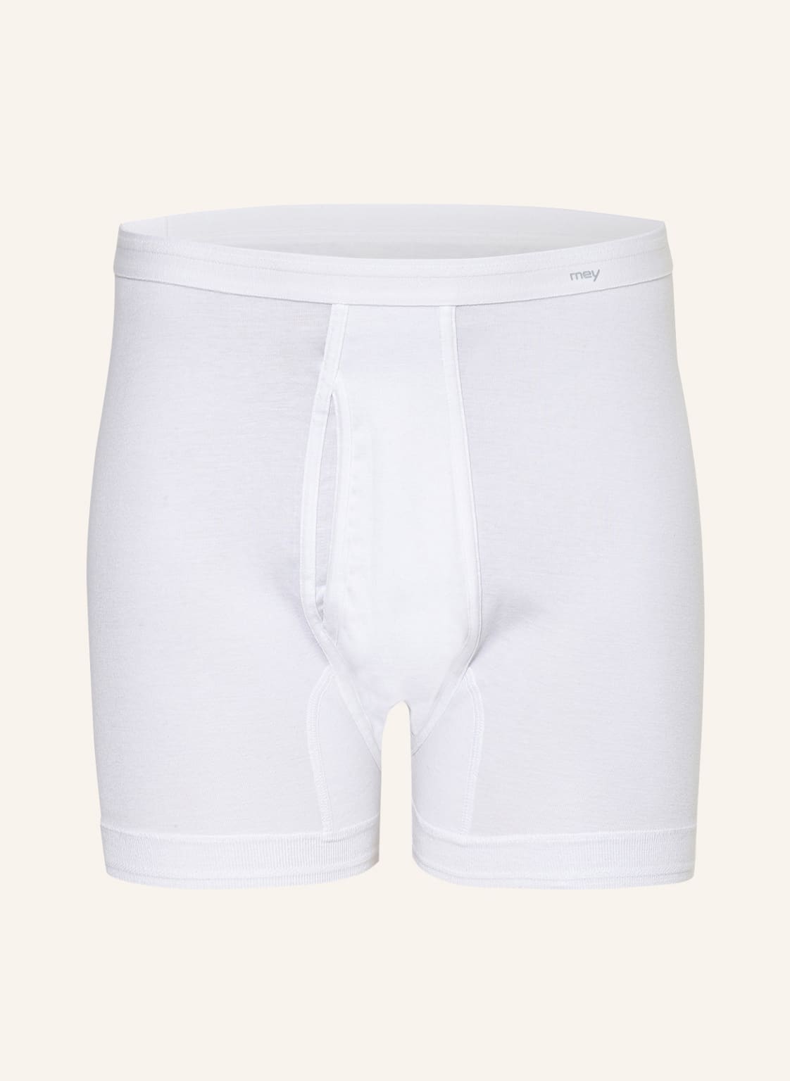 Mey Boxershorts Serie Noblesse weiss von mey