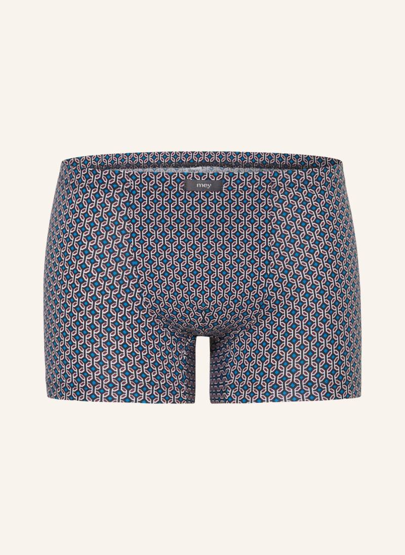 Mey Boxershorts Serie Weave blau von mey