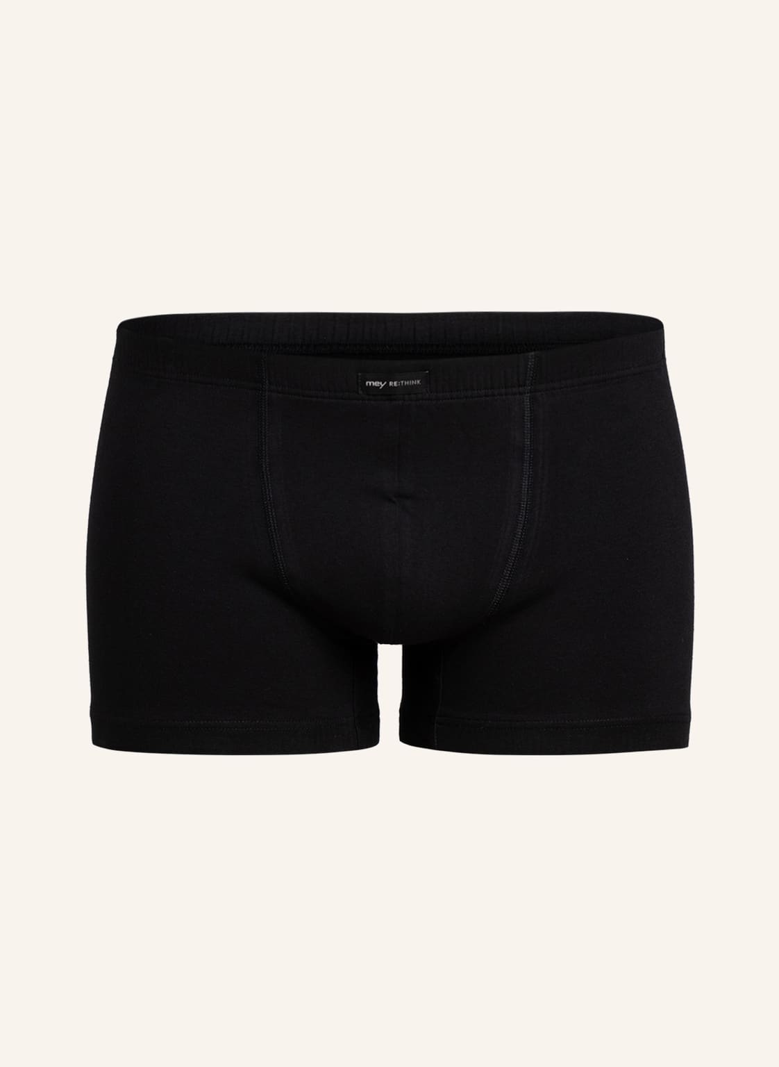 Mey Boxershorts Serie Re:Think schwarz von mey