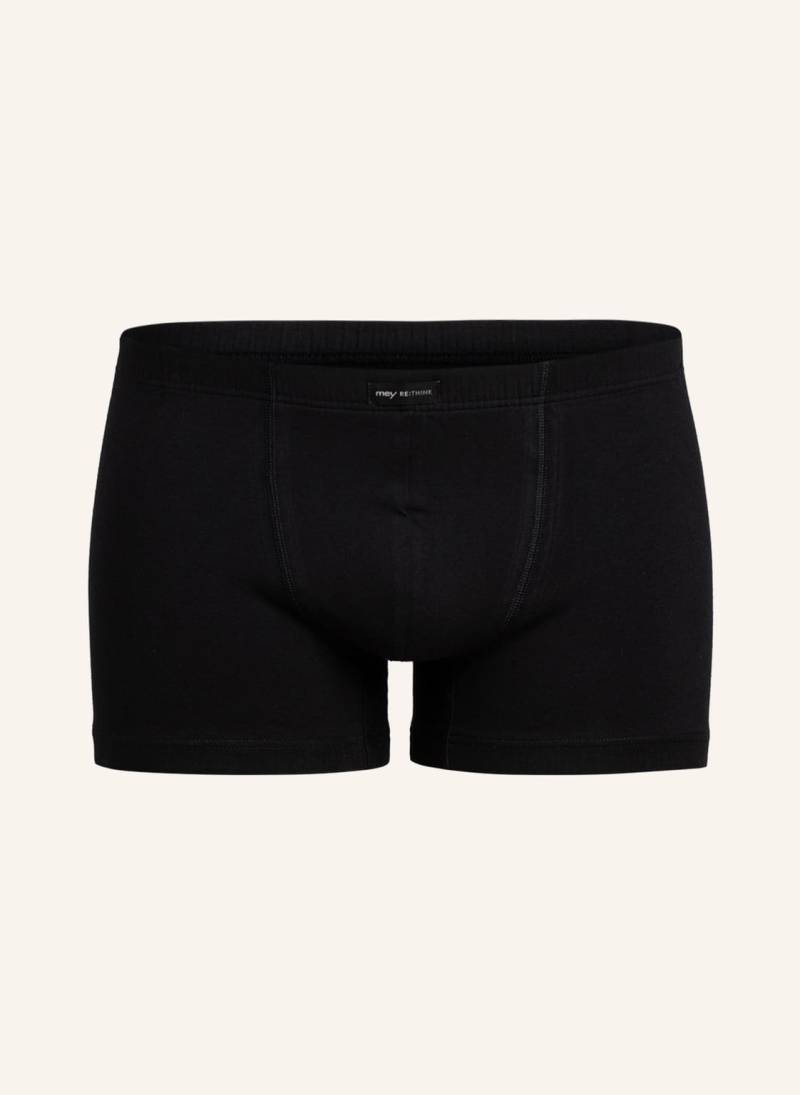 Mey Boxershorts Serie Re:Think schwarz von mey