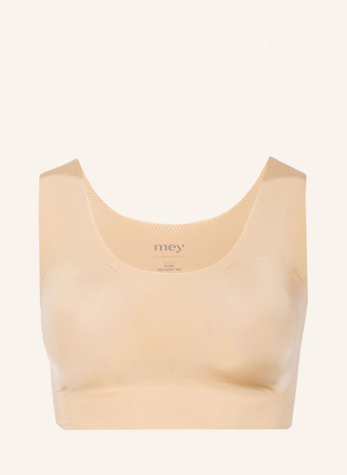 Mey Bustier Serie Pure Second Me beige von mey