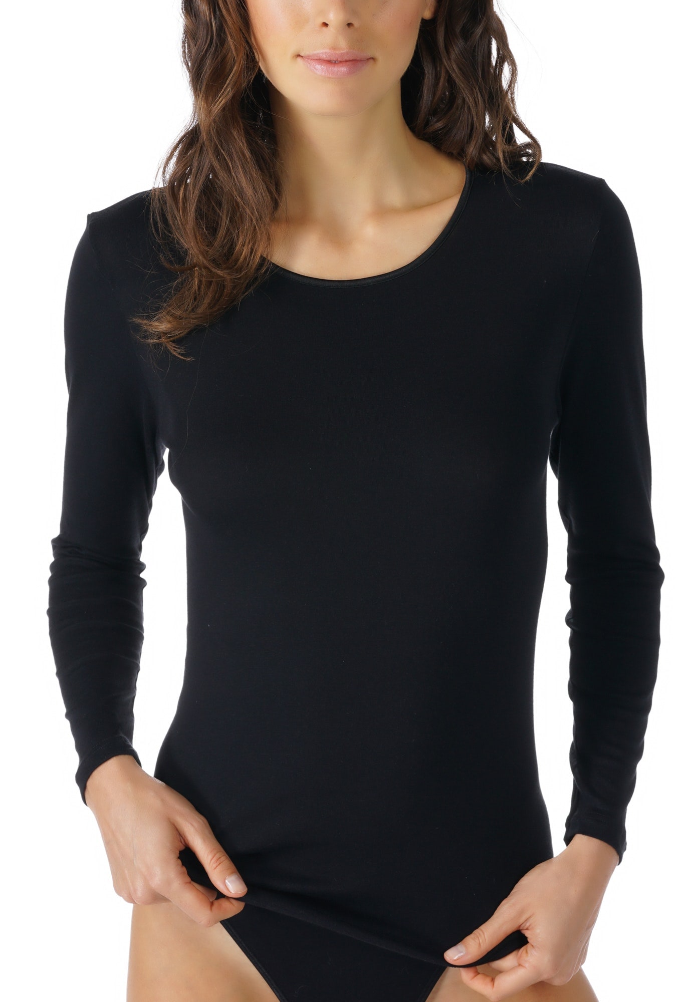 Mey Langarmshirt »NOBLESSE«, Ohne auftragende Seitennähte Mey Langarmshirt »NOBLESSE«, Ohne auftragende Seitennähte von mey