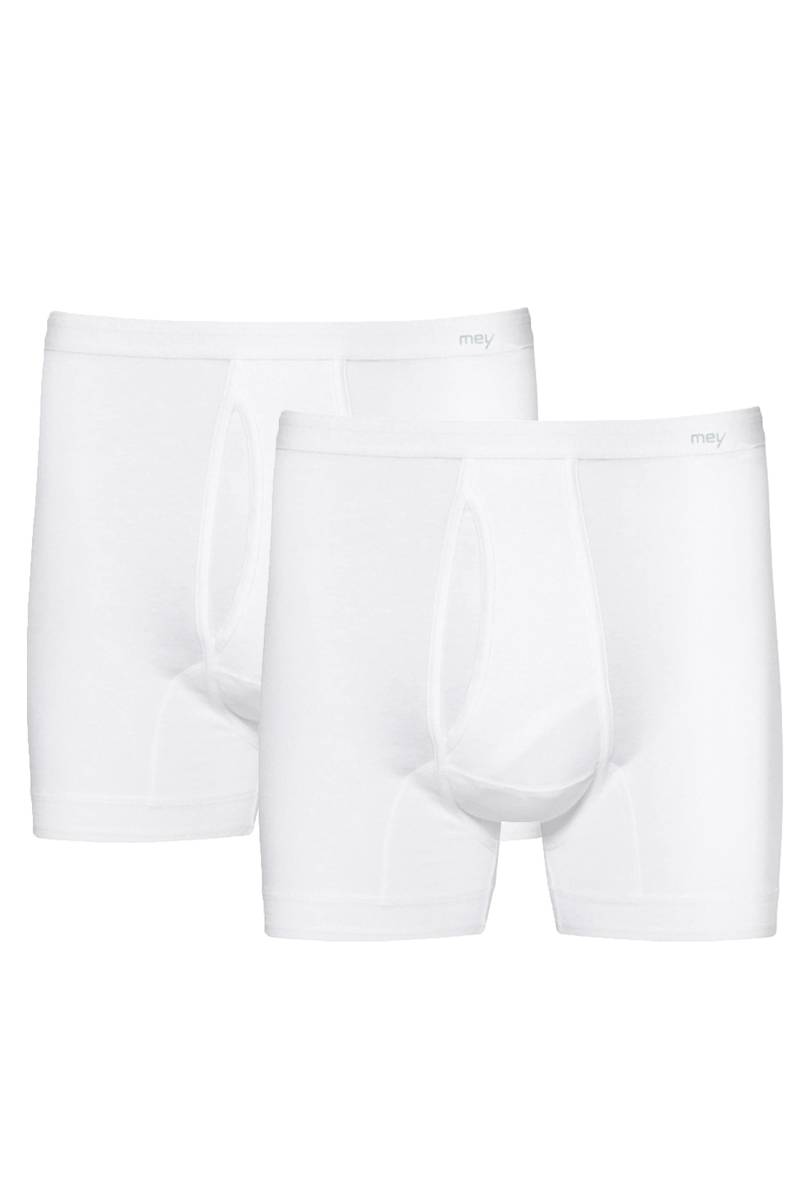 Mey Langer Boxer »SERIE NOBLESSE«, (2er-Pack), Aufgesetzter Webbund, super soft von mey