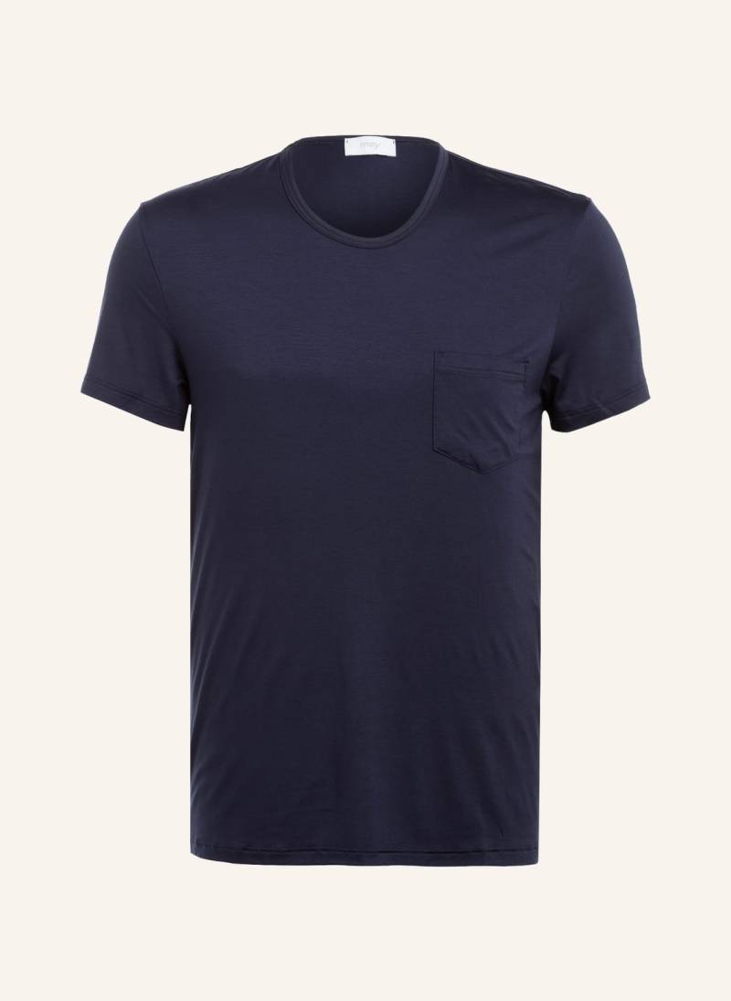 Mey Schlafshirt Serie Jefferson Modal blau von mey