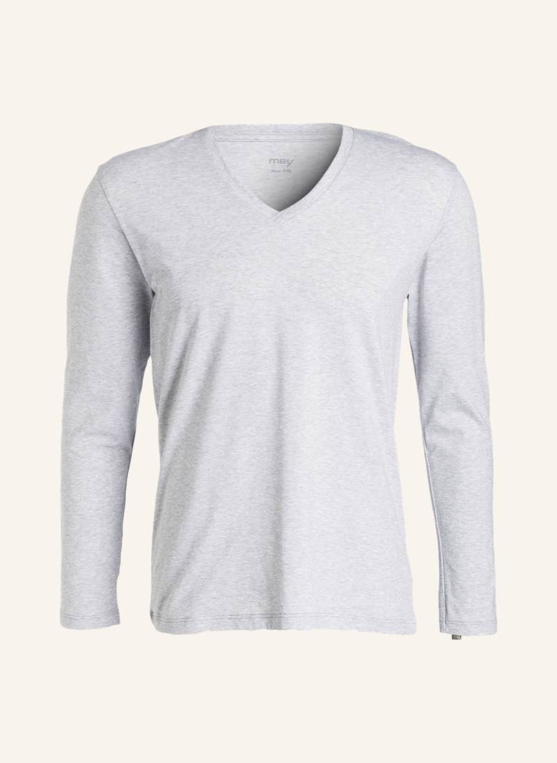 Mey Schlafshirt Serie Dry Cotton grau von mey