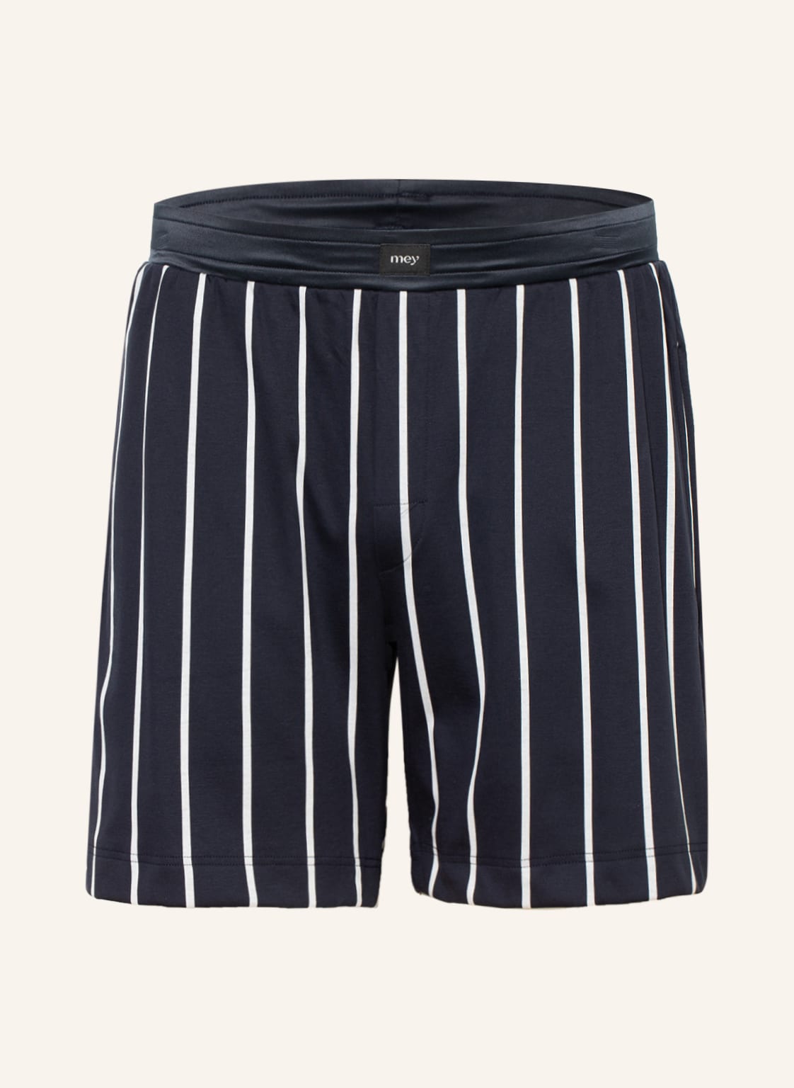 Mey Lounge-Shorts Serie Valsted blau von mey