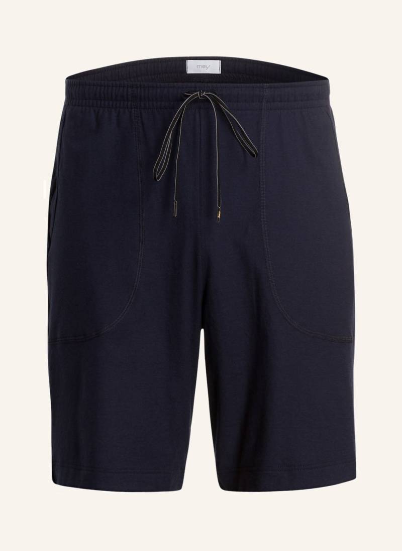 Mey Lounge-Shorts Serie Dalmore blau von mey