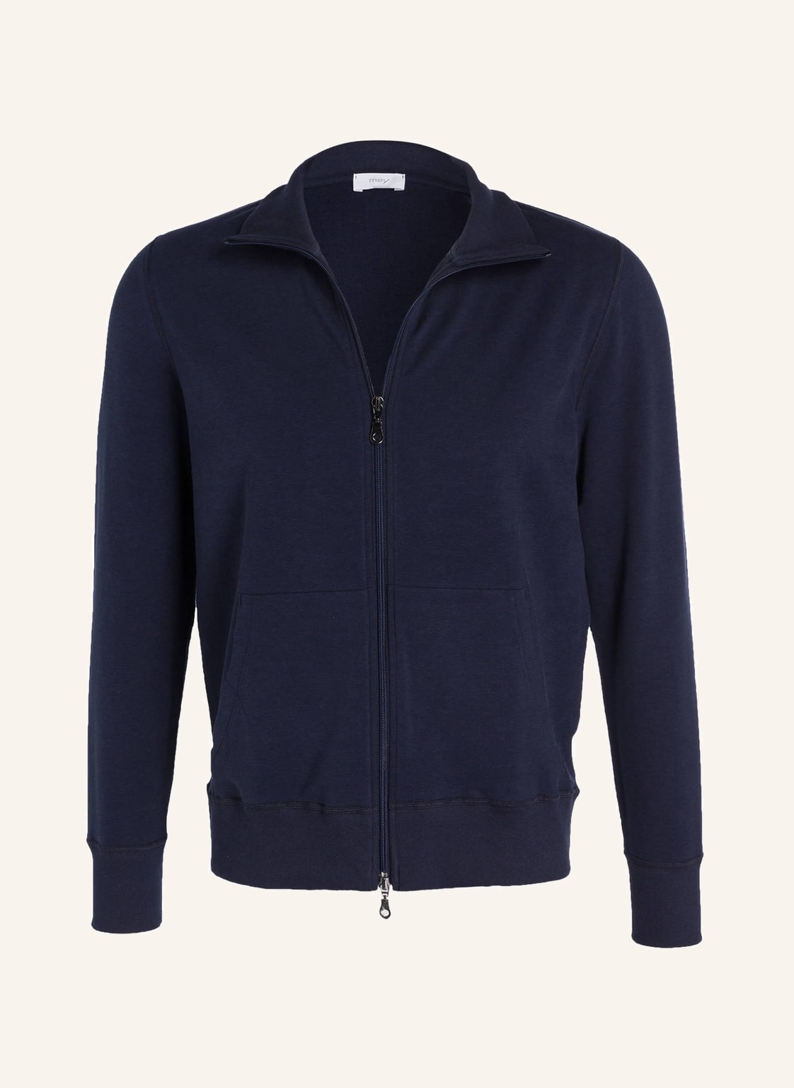 Mey Lounge-Sweatjacke Serie Enjoy blau von mey