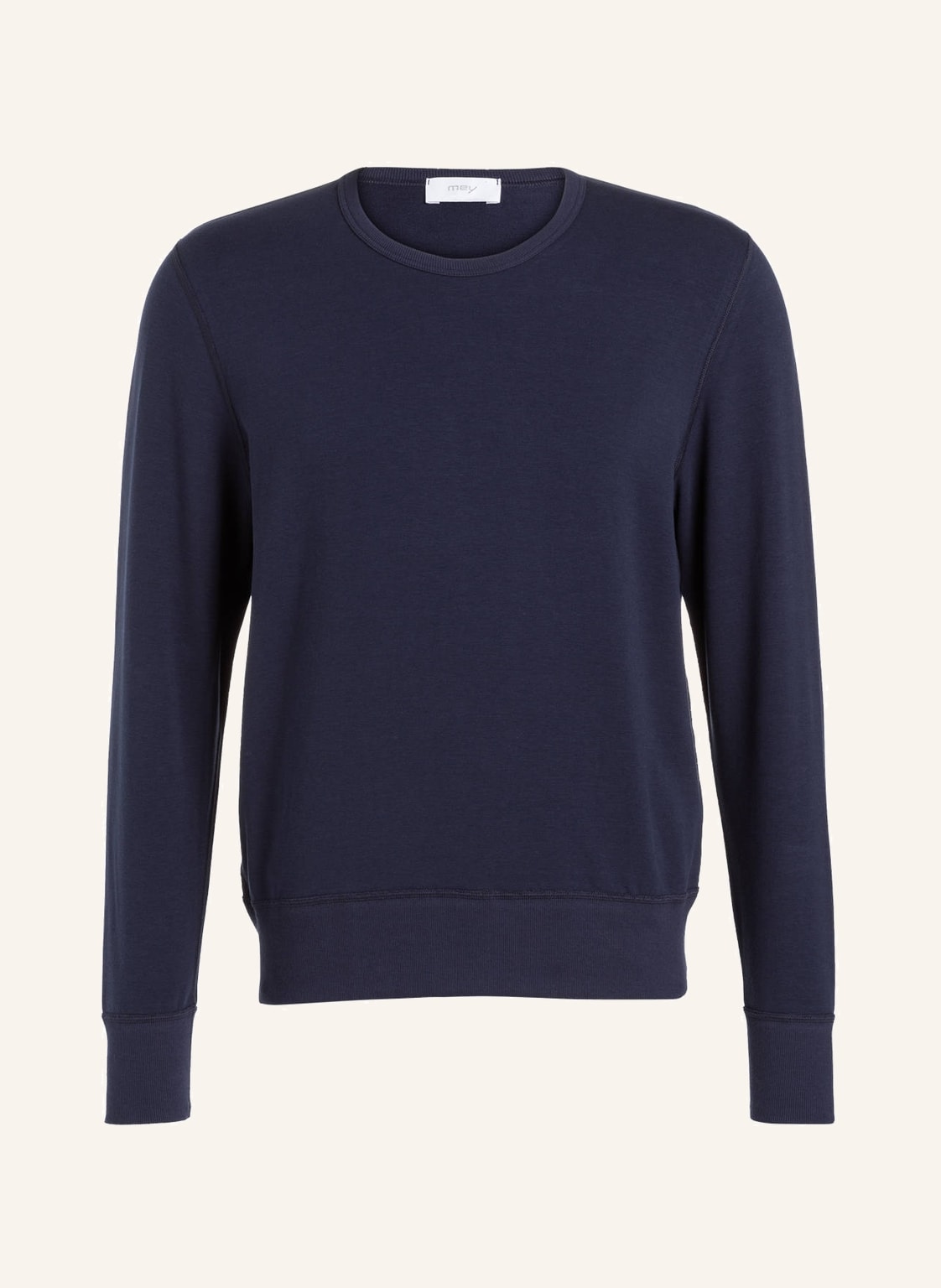 Mey Lounge-Sweatshirt Serie Enjoy blau von mey