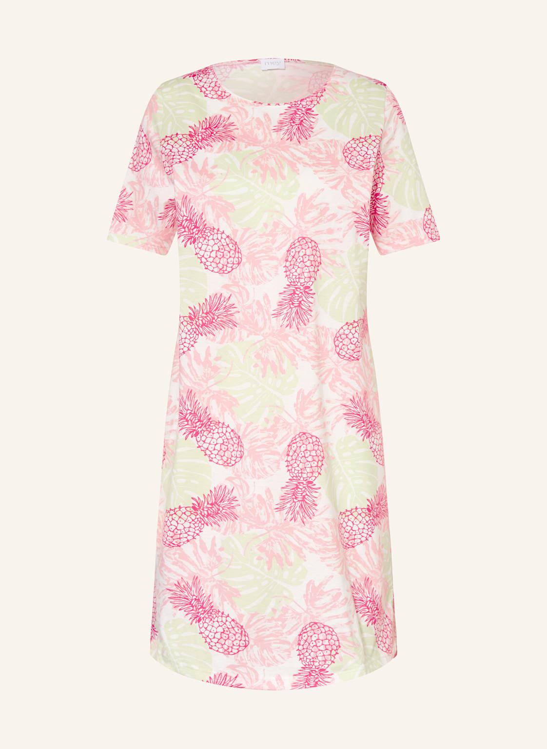 Mey Nachthemd Serie Pink Pineapple pink Mey Nachthemd Serie Pink Pineapple pink von mey