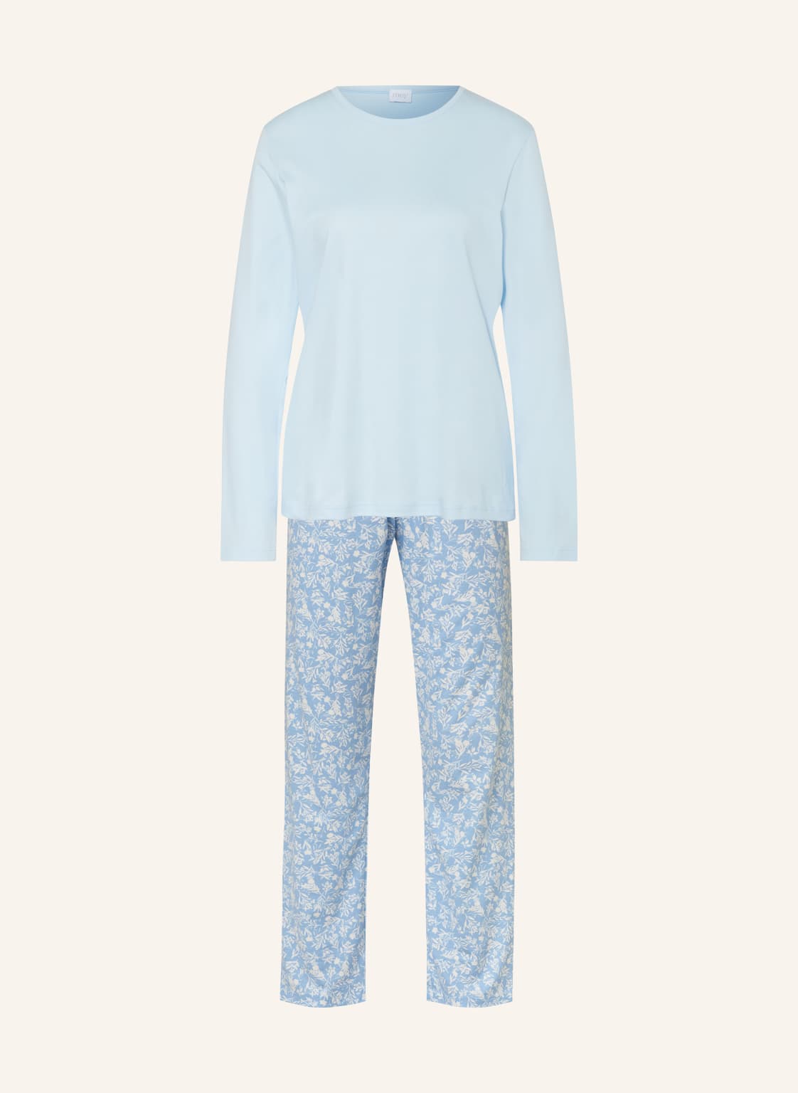Mey Schlafanzug Serie Flower Meadow blau Mey Schlafanzug Serie Flower Meadow blau von mey