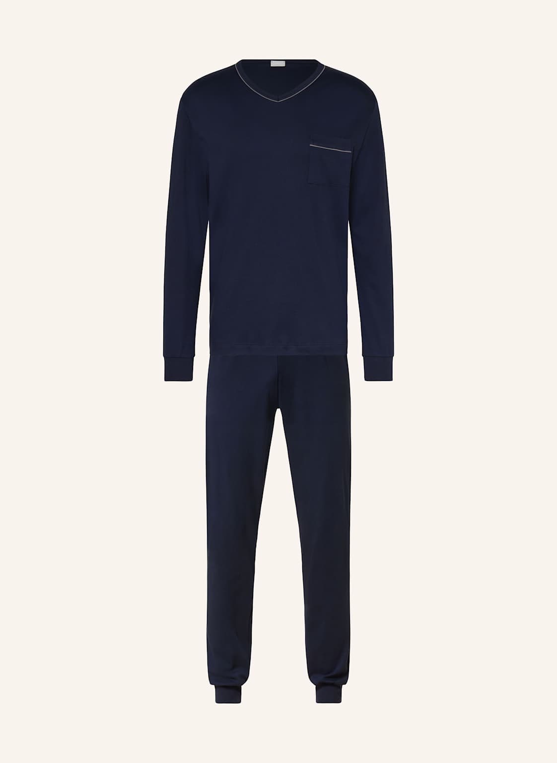 Mey Schlafanzug Serie Pure Night blau Mey Schlafanzug Serie Pure Night blau von mey