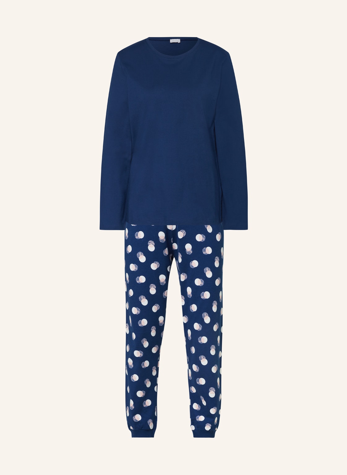 Mey Schlafanzug Serie Scribbled Dots blau Mey Schlafanzug Serie Scribbled Dots blau von mey