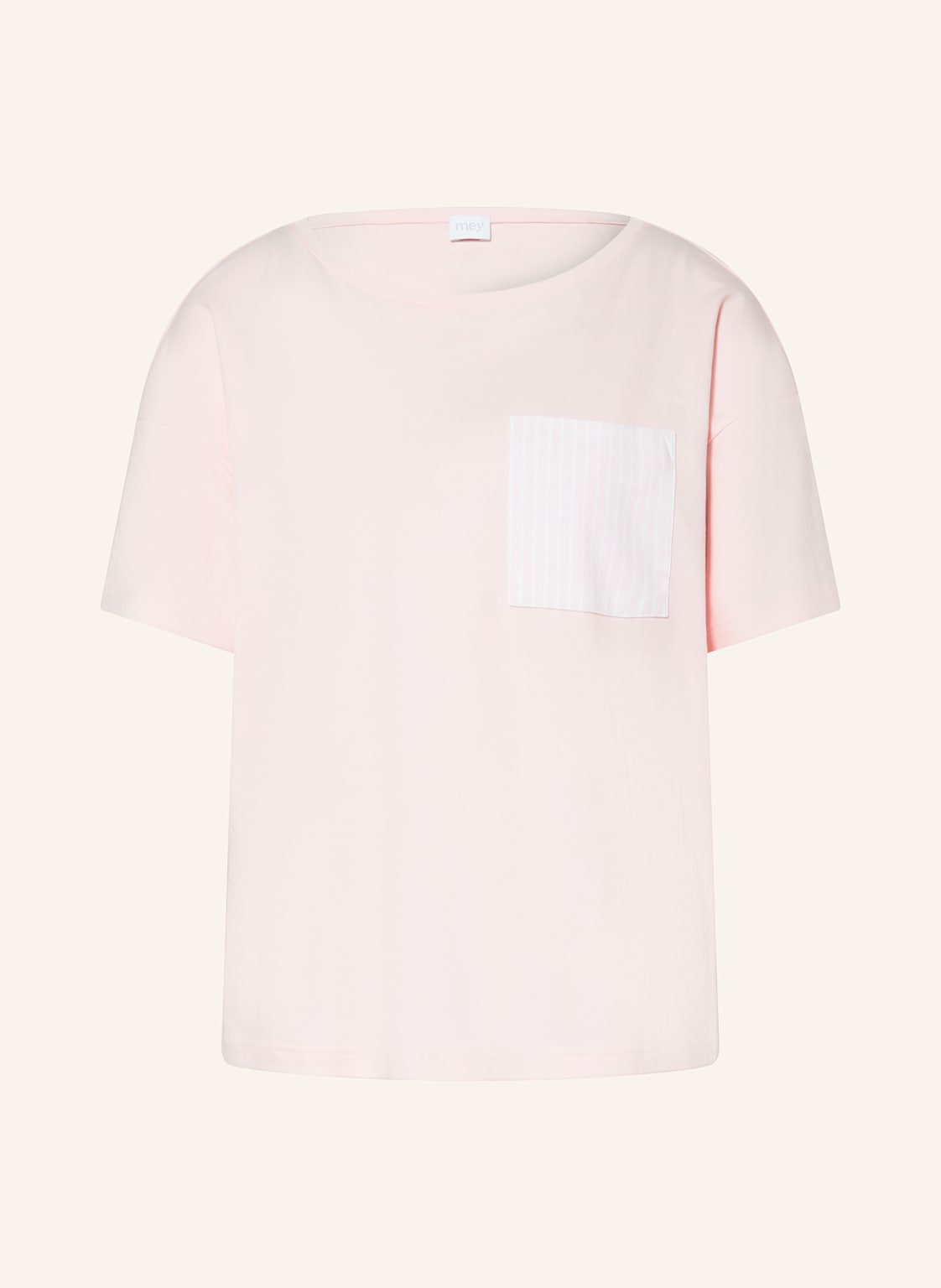 Mey Schlafshirt Serie Adorable Lines rosa Mey Schlafshirt Serie Adorable Lines rosa von mey