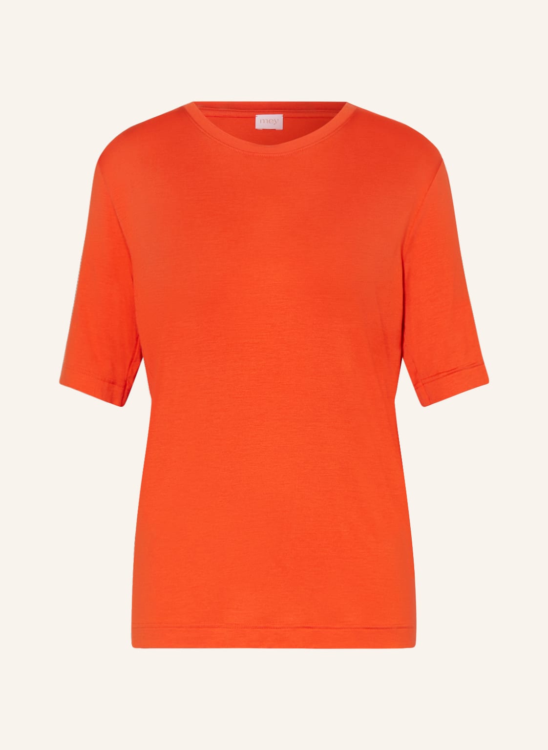 Mey Schlafshirt Serie Alena orange von mey