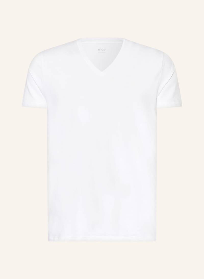 Mey Schlafshirt Serie Dry Cotton weiss von mey