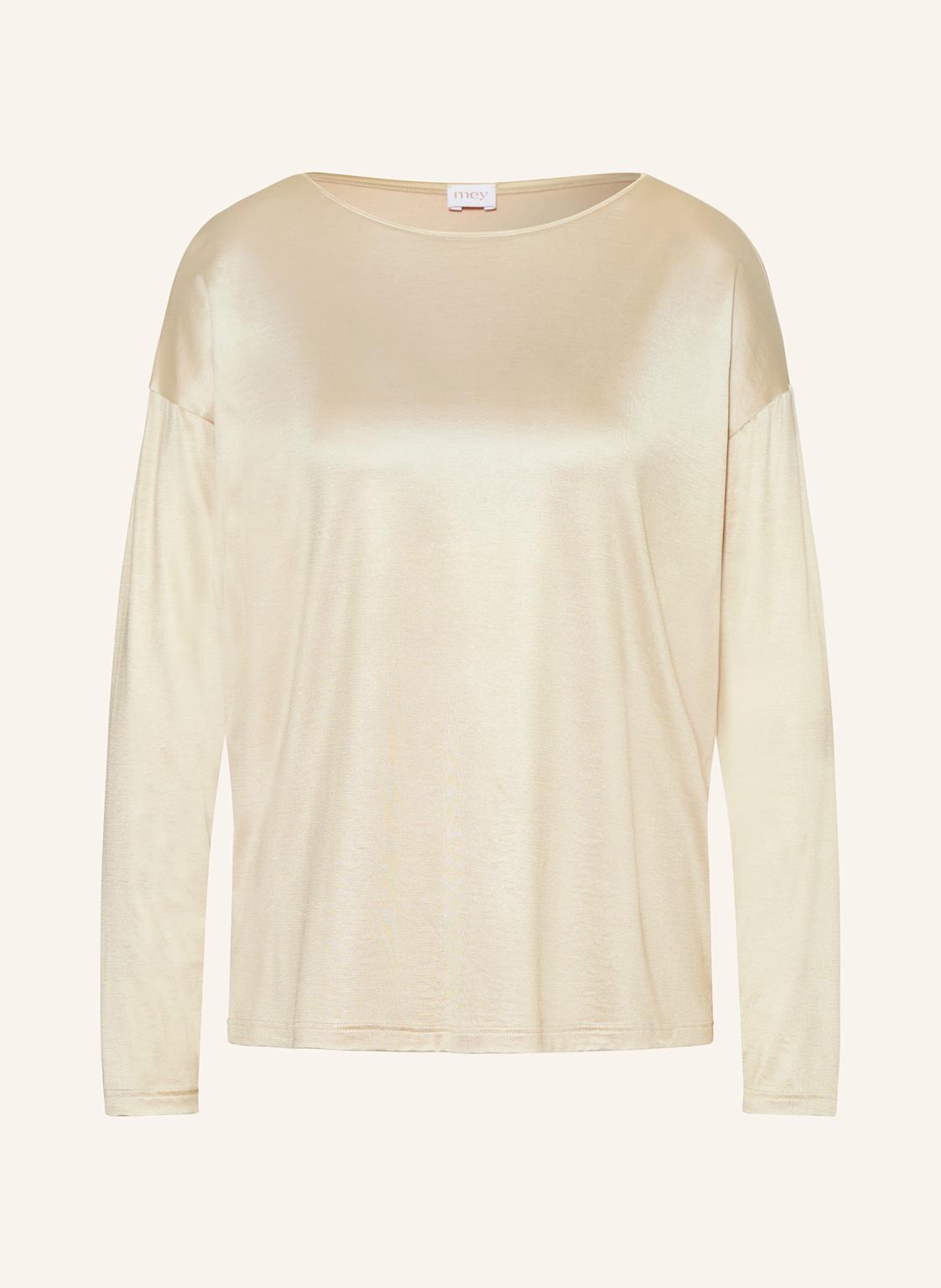 Mey Schlafshirt Serie Night Glow beige von mey