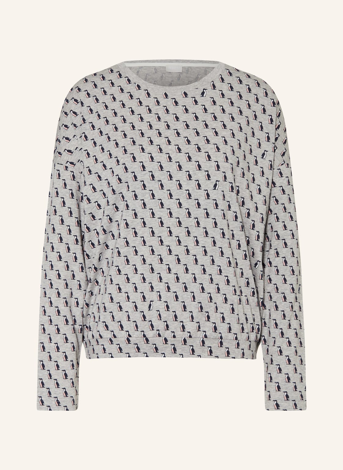 Mey Schlafshirt Serie Penguin Flock grau Mey Schlafshirt Serie Penguin Flock grau von mey