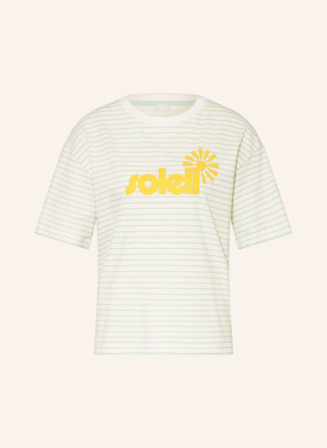 Mey Schlafshirt Serie Striped Holidays beige Mey Schlafshirt Serie Striped Holidays beige von mey