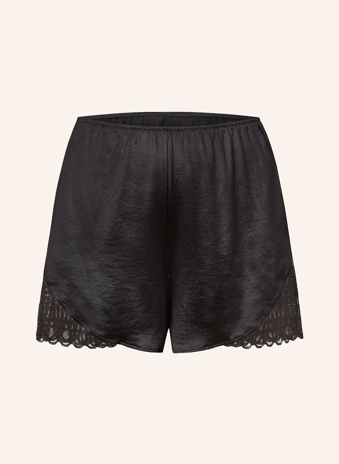 Mey Schlafshorts Serie French Knicker schwarz von mey