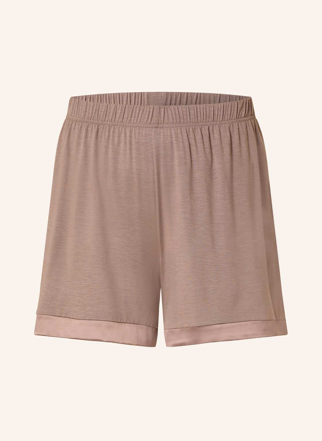 Mey Schlafshorts Serie Pure Chic beige von mey