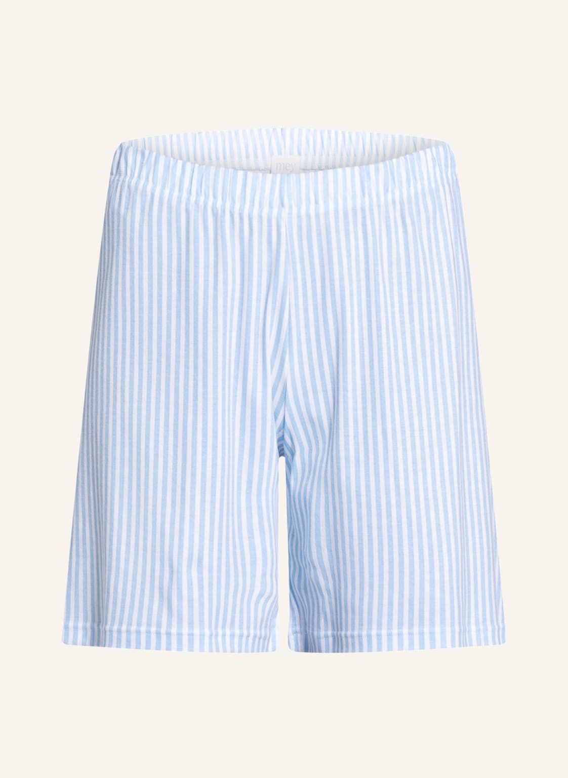 Mey Schlafshorts Serie Sleepsation blau von mey