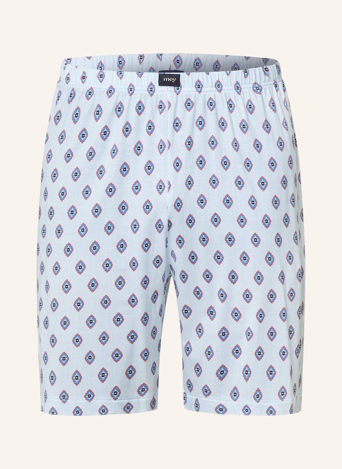 Mey Schlafshorts Serie Stripes With Tie Pattern blau Mey Schlafshorts Serie Stripes With Tie Pattern blau von mey