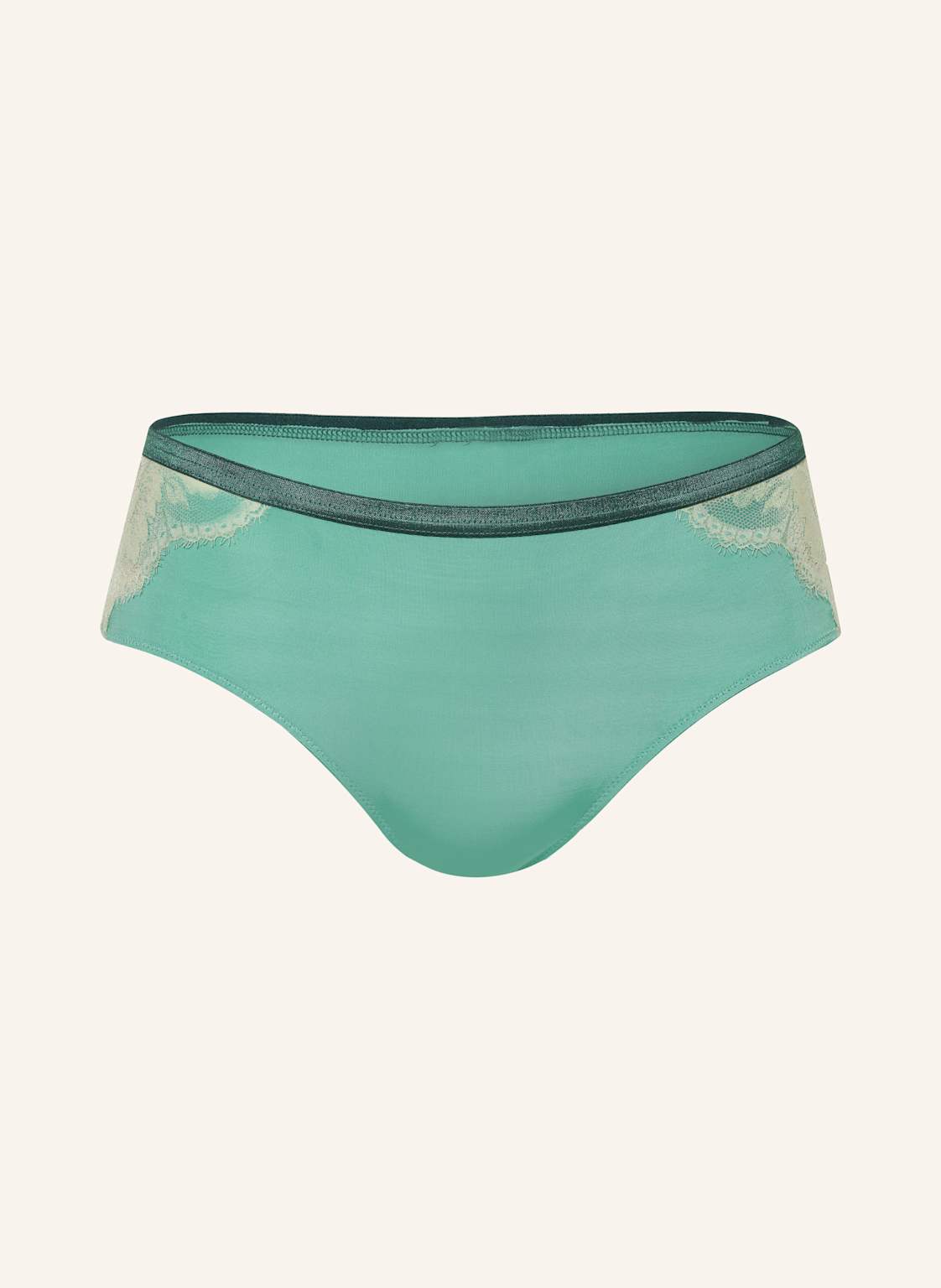 Mey Slip Serie Poetry Vogue Aus Satin gruen von mey