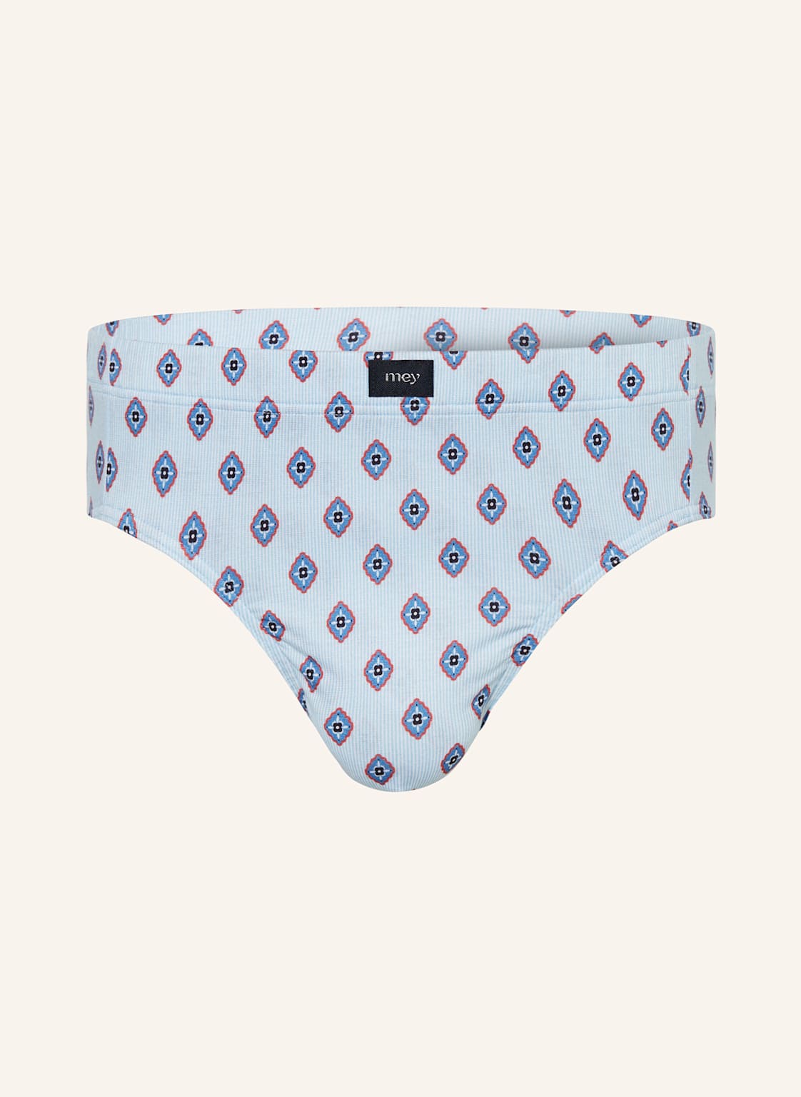 Mey Slip Serie Stripes With Tie Pattern blau Mey Slip Serie Stripes With Tie Pattern blau von mey