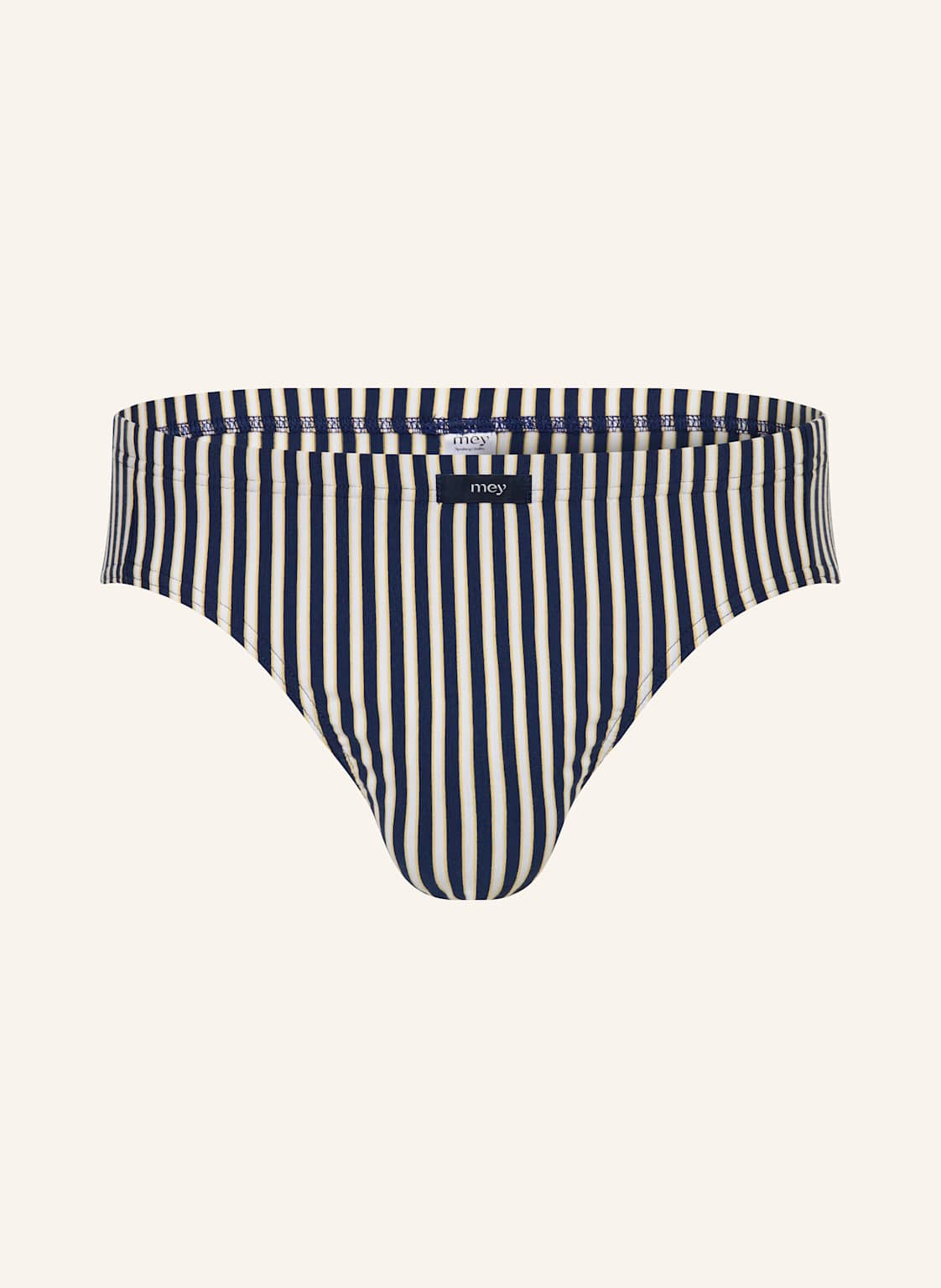 Mey Slip Serie Sun Stripes blau von mey