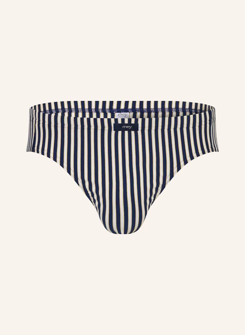 Mey Slip Serie Sun Stripes blau von mey