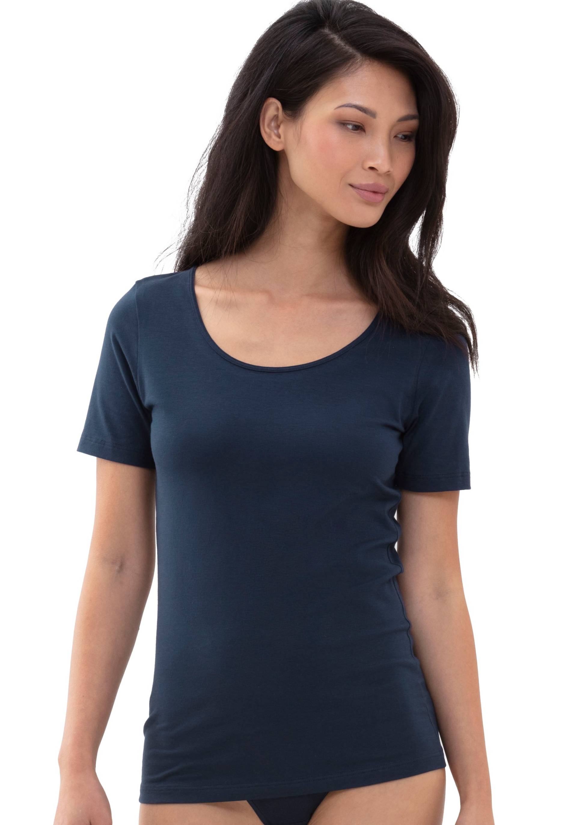Mey T-Shirt »COTTON PURE«, Tiefer Rundhalsausschnitt Mey T-Shirt »COTTON PURE«, Tiefer Rundhalsausschnitt von mey