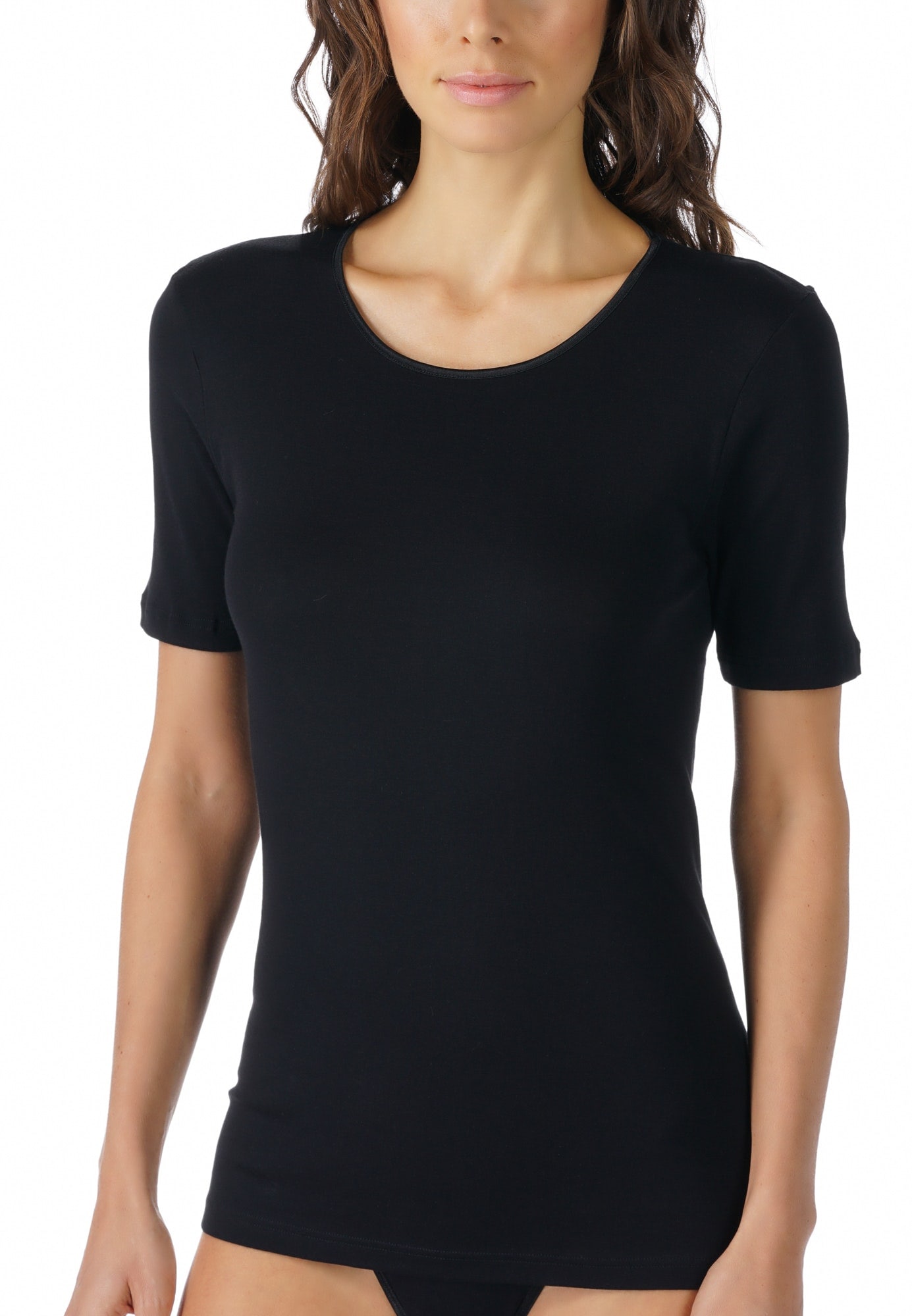 Mey T-Shirt »NOBLESSE«, ohne auftragende Seitennähte Mey T-Shirt »NOBLESSE«, ohne auftragende Seitennähte von mey